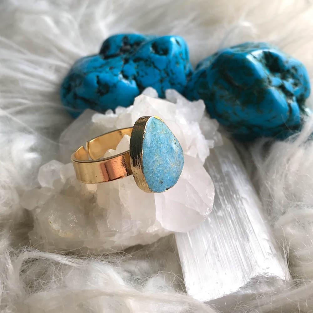 Genuine Turquoise Ring